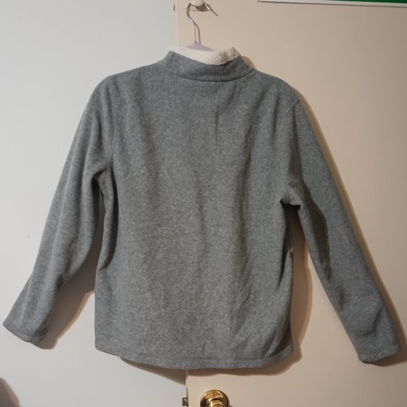 VGUC ~ Winter Croft & Barrow Long Sleeve Fleece Cardigan Sweater (Size: Medium) - Picture 3 of 3